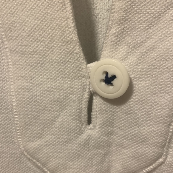 Lilly Pulitzer white terry cloth beach coverup, XS - Picture 4 of 8